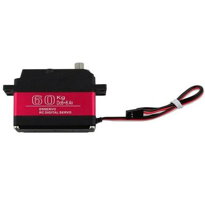 60kg RC Car Metal Gear Digital Steering Servo Model Car DIY Replacement for Axial SCX6 1/6