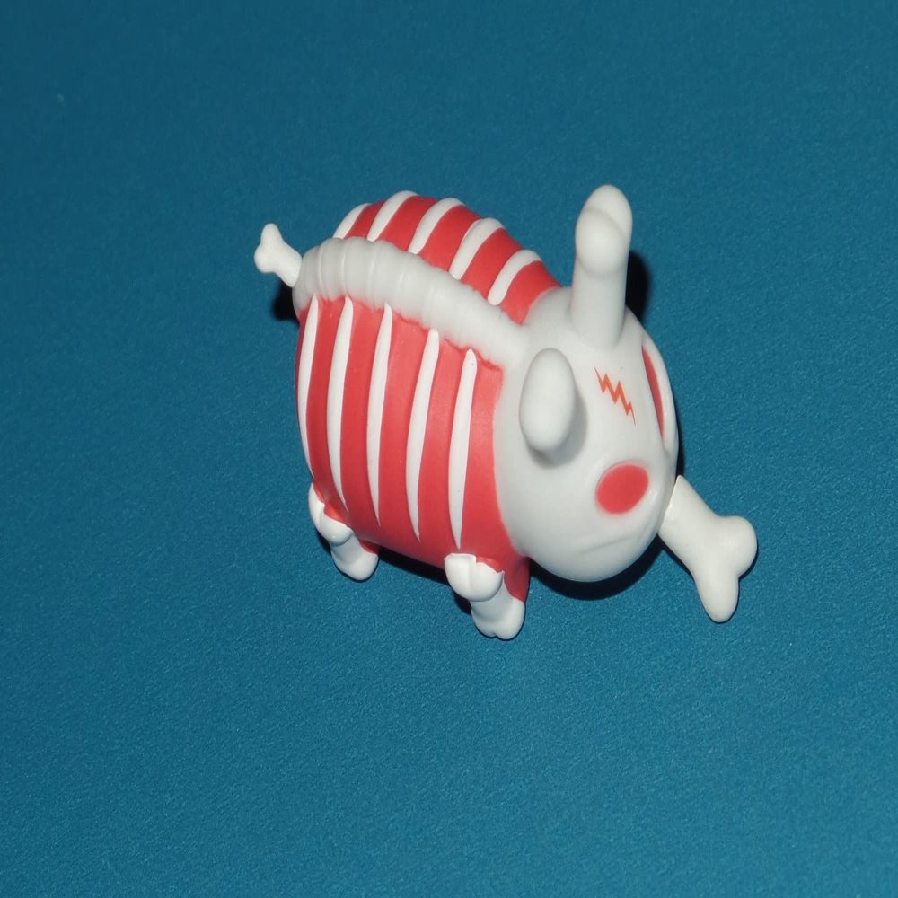 Kidrobot Lore of The Labbits Red Bones 1.5" Vinyl Figure Mini Series Frank Kozik