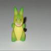 Kidrobot Lore of The Labbits Green Kaiju 1.5" Vinyl Figure Mini Series Frank Kozik view 1