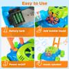 Bubble Makers Music Bubble Machine Funny Bubble Car Toy with Wheels, Birthday Gift for Children for Games Party Outdoor Activity view 3