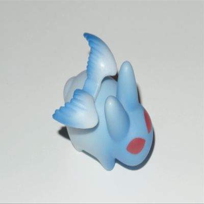 Kidrobot Lore of The Labbits Blue Mothman 1.5" Vinyl Figure Mini Series Frank Kozik