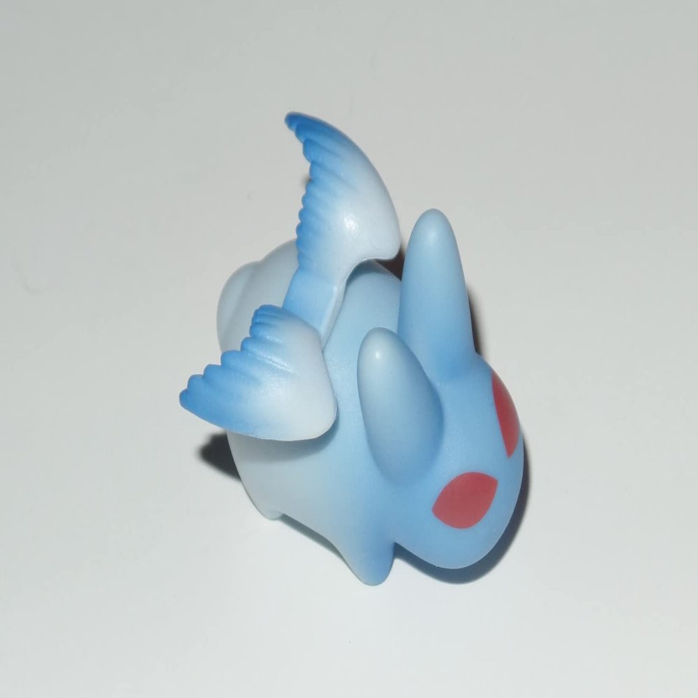 Kidrobot Lore of The Labbits Blue Mothman 1.5" Vinyl Figure Mini Series Frank Kozik