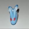 Kidrobot Lore of The Labbits Blue Mothman 1.5" Vinyl Figure Mini Series Frank Kozik view 3