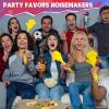 4 Pieces Jumbo Hand Clappers 11 Inch Noise Makers Party Favors Giant Large Hand Clappers Noise Makers for Sporting Events Cheers Ball Dance Basketball Football Noisemakers (Yellow) view 3