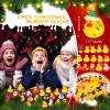 Hanaive 50 Pcs Christmas Ducks for Stocking Stuffers Mini Xmas Rubber Ducks Bath Toys for Kids Toddlers Christmas Goodie Bag Stuffers Xmas Party Favor Gifts (Retro) view 2