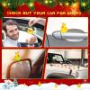 Hanaive 50 Pcs Christmas Ducks for Stocking Stuffers Mini Xmas Rubber Ducks Bath Toys for Kids Toddlers Christmas Goodie Bag Stuffers Xmas Party Favor Gifts (Retro) view 3