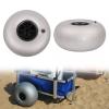 CNCEST Beach Replacement Balloon Wheels Tires 2-Pack,Beach Sand Tires,Cart Tires for Kayak Dolly Canoe Boat Buggy Carrie (2pcs 10") view 2