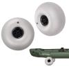 CNCEST Beach Replacement Balloon Wheels Tires 2-Pack,Beach Sand Tires,Cart Tires for Kayak Dolly Canoe Boat Buggy Carrie (2pcs 16") view 1