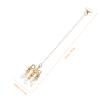 Toddmomy 2pcs Miniature Chandelier Model Dollhouse Ceiling Light Mini House Hanging Lamp Photo Booth Props for DIY Dollhouse Play House Accessories view 3