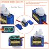 Beffkkip RC Servo 5Pcs SG90 9g Micro Servos for RC Robot Helicopter Airplane Controls Car Boat Mini Servo view 2
