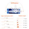 Beffkkip RC Servo 5Pcs SG90 9g Micro Servos for RC Robot Helicopter Airplane Controls Car Boat Mini Servo view 4