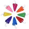 Keenso 8 Pcs Cute Doll Toys Miniature Umbrella Children Umbrella Doll Accssories for Dolls Decoration Games view 1