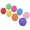 Keenso 8 Pcs Cute Doll Toys Miniature Umbrella Children Umbrella Doll Accssories for Dolls Decoration Games view 2