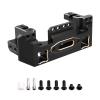 Hobbypark 116.5g Heavy Brass Front Bumper Mount Servo Mounts Bracket Stand Weights Compatible with TRX4 Defender Bronco Sport Blazer Crawler view 1