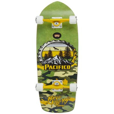 Creature Skateboard Complete Pacifico Bottle Cap Brue Killer Cruiser 8.6" x 30.7"