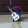B Baosity Wooden Electric Guitar in 1/6 Scale with Miniature Toys view 2