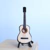 B Baosity Wooden Electric Guitar in 1/6 Scale with Miniature Toys view 3