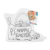 Mud Pie Basket Doodle Pillow w/Markers view 1