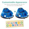 Best Choice Products 6V Electric Kids Ride On Bumpin Bumper Car, 1.5 - 6 Years Old, Parent Remote Control, 360 Degree Spin, Lights, Sounds - Navy Blue view 2