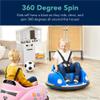 Best Choice Products 6V Electric Kids Ride On Bumpin Bumper Car, 1.5 - 6 Years Old, Parent Remote Control, 360 Degree Spin, Lights, Sounds - Navy Blue view 3