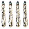 Pack of 24 Happy New Year Eve Assorted Gold Black Silver Color Party Bead Necklaces view 1