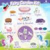 Bloonsy Unicorn Fairy Garden Kit | Light Up Terrarium Kit | STEM Toys | Arts and Crafts for Girls Age 4-12 | Science Presents view 2