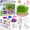 Bloonsy Unicorn Fairy Garden Kit | Light Up Terrarium Kit | STEM Toys | Arts and Crafts for Girls Age 4-12 | Science Presents view 4