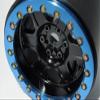 SSD RC 2.2" Challenger Beadlock Wheels (Black/Blue) (2) view 2