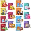 28 Pack Valentines Day Gift Cards for Kids with Mini Animal Plush Toys Keychains,Stuffed Animal for Students Classroom Exchange,Valentines Party Favor Supplies,Game Prizes,Gift for Toddlers Girls Boys view 2