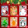 36 Sheets Christmas Stickers for Kids Make Your Own Christmas Stickers, Christmas Party Games Stickersfor Kids Christmas Party Favors Crafts Decorations, Stocking Stuffers view 2