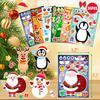 36 Sheets Christmas Stickers for Kids Make Your Own Christmas Stickers, Christmas Party Games Stickersfor Kids Christmas Party Favors Crafts Decorations, Stocking Stuffers view 3