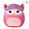 BSTAOFY Cute Owl Soft Plush Pillow with Removable Eye Mask Squishy Owl Stuffed Animal Cushion Hugging Stretchy Nap Pillow Christmas Holiday Valentines Birthday Gifts for Toddlers Kids, 12 view 1