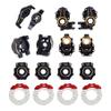 AMK TRX4 Brass Counter Weight Black Coating Portal Axle Housing for 1/10 RC Crawler TRX6 TRX-4 Bronco Defender Upgrade (8 in 1 Set for TRX4) view 1
