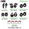 AMK TRX4 Brass Counter Weight Black Coating Portal Axle Housing for 1/10 RC Crawler TRX6 TRX-4 Bronco Defender Upgrade (8 in 1 Set for TRX4) view 2