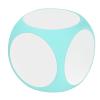 Alomejor Dry Erase Dice, Portable Cleanable Write On Wipe Off Reusable Educational Cubic Dice for Kids Teachers Classroom Home Adults view 1