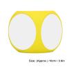 Dry Erase Dice Cubic, Portable Cleanable Write On Wipe Off Dice for Kids Teaching (Yellow) view 3
