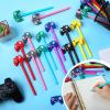 Tinlade 24 Pcs Video Game Pens Gamer Party Favors Video Gaming Themed Birthday Party Favor Gifts Controller Ink Pens for Office Home (Multicolor) view 2