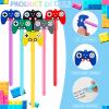 Tinlade 24 Pcs Video Game Pens Gamer Party Favors Video Gaming Themed Birthday Party Favor Gifts Controller Ink Pens for Office Home (Multicolor) view 3