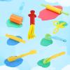 Oun Nana 144 PCS Dough Tools Set for Kids Ages 3-8  Includes Letter & Number Cutters, Animal Cutters, Dinosaur Molds, Extruder, Scissors, Rollers, Dough Mat, Storage Bag view 4