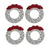 Brass Counter Weight Black Coating TRX4 Portal Axle Housing for 1/10 RC Crawler TRX6 TRX-4 Bronco Defender Upgrade (4pcs Brake Disc/Rotor Caliper) view 1