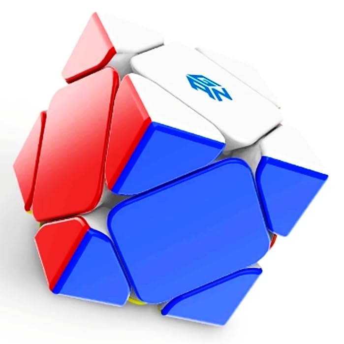 Bukefuno GAN Skewb M 8 Magnets Speed Cube GAN Skewb Magnetic MagicCore Positioning (8 Magnets Standard Version)