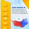 Bukefuno GAN Skewb M 8 Magnets Speed Cube GAN Skewb Magnetic MagicCore Positioning (8 Magnets Standard Version) view 3