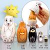 North American Animals Nesting Dolls Set 5 pcs - Wooden Stacking Animals - Matryoshka Dolls Polar Animals Figurines - Alaska Souvenirs view 3