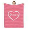 Personalized Baby Blankets for Boys Girls with Name, Custom Kids Blanket for Women Men, Monogrammed Baby Throw Blanket Gift for Birthday Christmas, Customized Baby Gifts for Newborn Toddler 40"x50 view 1