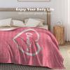 Personalized Baby Blankets for Boys Girls with Name, Custom Kids Blanket for Women Men, Monogrammed Baby Throw Blanket Gift for Birthday Christmas, Customized Baby Gifts for Newborn Toddler 40"x50 view 4