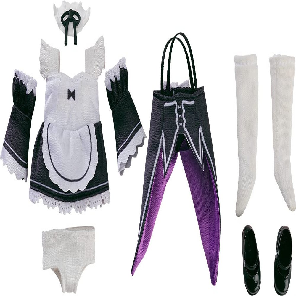 Good Smile Company Re:Zero -Starting Life in Another World - Accessories for Nendoroid Doll Outfit Set REM/Ram Figures
