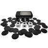 Ahoper Left Right Center Dice Game Prime Set with 3 Dices + 40 Chips.Left on The Product Means Pass 1 chip to The Left, Right on The Product Means Pass 1 chip to The Right. (Black) view 3