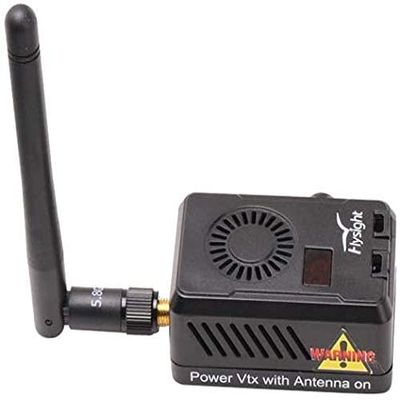 Flysight Black Mamba 5.8Ghz FPV Video Transmitter 40CH Wireless Audio Video FPV Vtx Transmitter for RC Drone MultiTotor Quadcopter (RPSMA ANT 6-28V,NOT for Gopro)