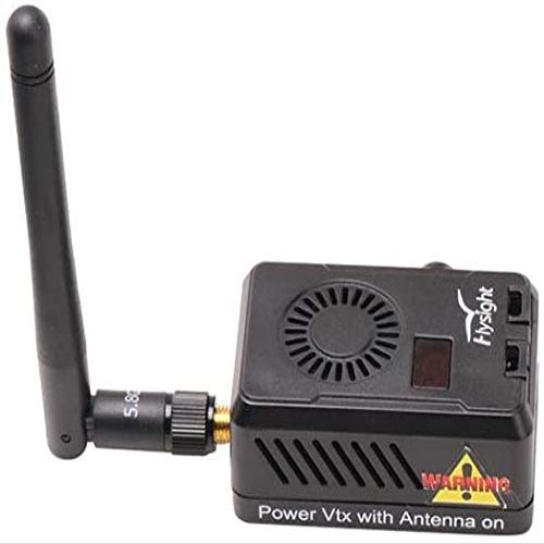 Flysight Black Mamba 5.8Ghz FPV Video Transmitter 40CH Wireless Audio Video FPV Vtx Transmitter for RC Drone MultiTotor Quadcopter (RPSMA ANT 6-28V,NOT for Gopro)