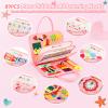 8 in 1 Toddler Busy Board for 1 Years Old, Montessori Toy Busy Book for Toddlers 1-3 Educational Toy Activity Basic Motor Skills, Kid Travel Essential 2-4 Yr Birthday Valentines Easter Gift for Girl view 4